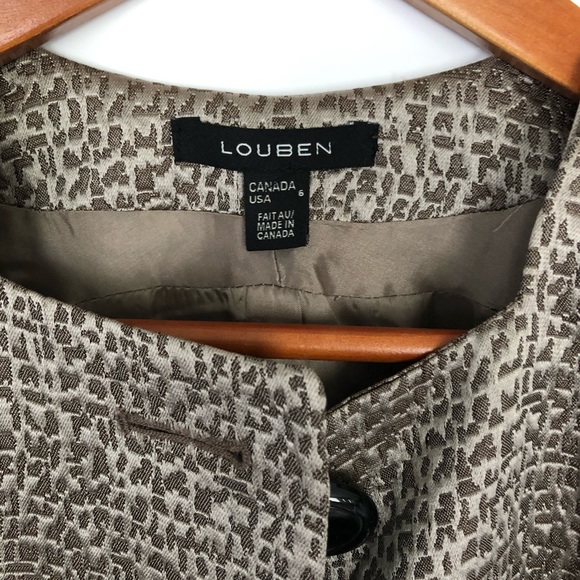 Louben Womens Blazer Coat - Picture 3 of 9